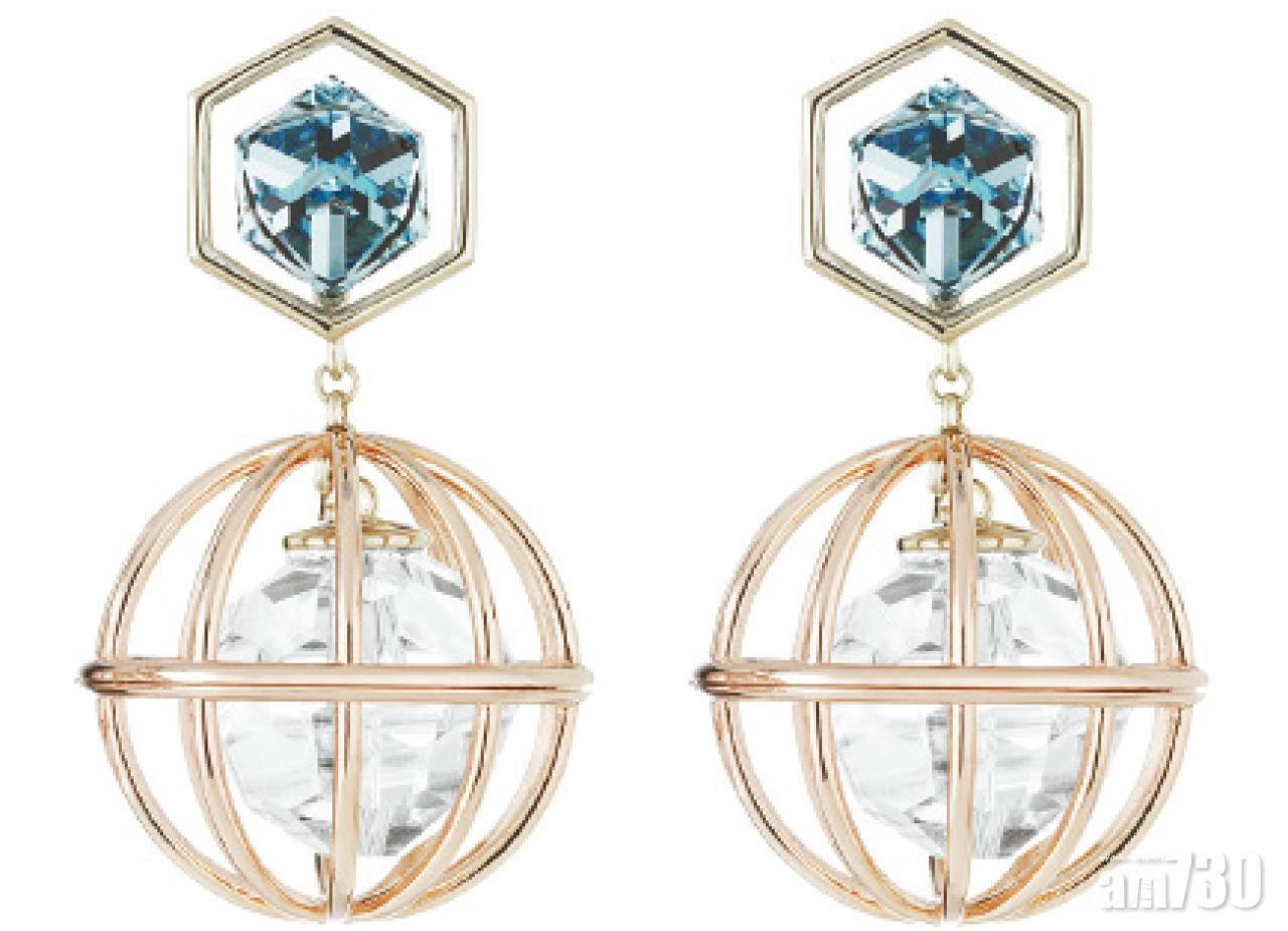 Atelier Swarovski by Mary Katrantzo Nostalgia耳環$3,500