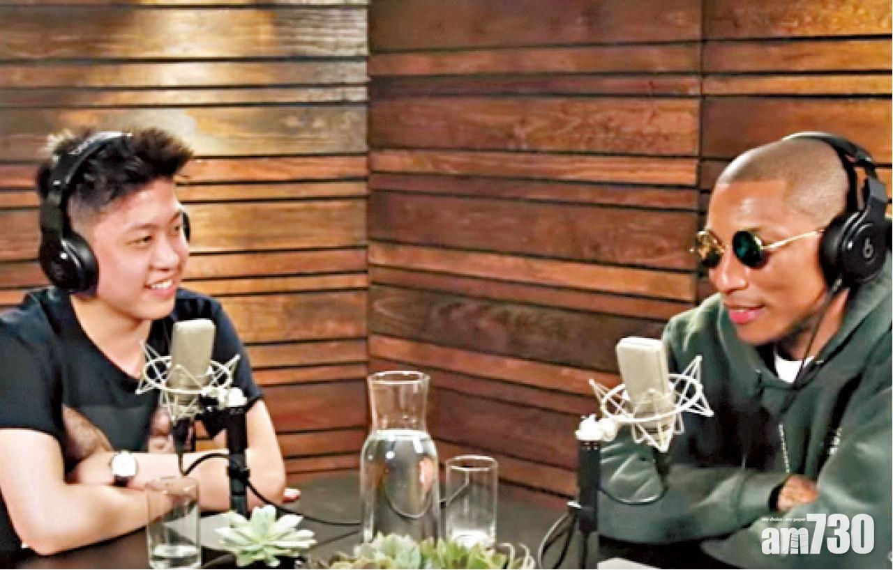 流行音樂與潮界紅人Pharrell Williams,都有留意Rich Chigga所引發的現象,更邀他一起討論網絡世代的發展。