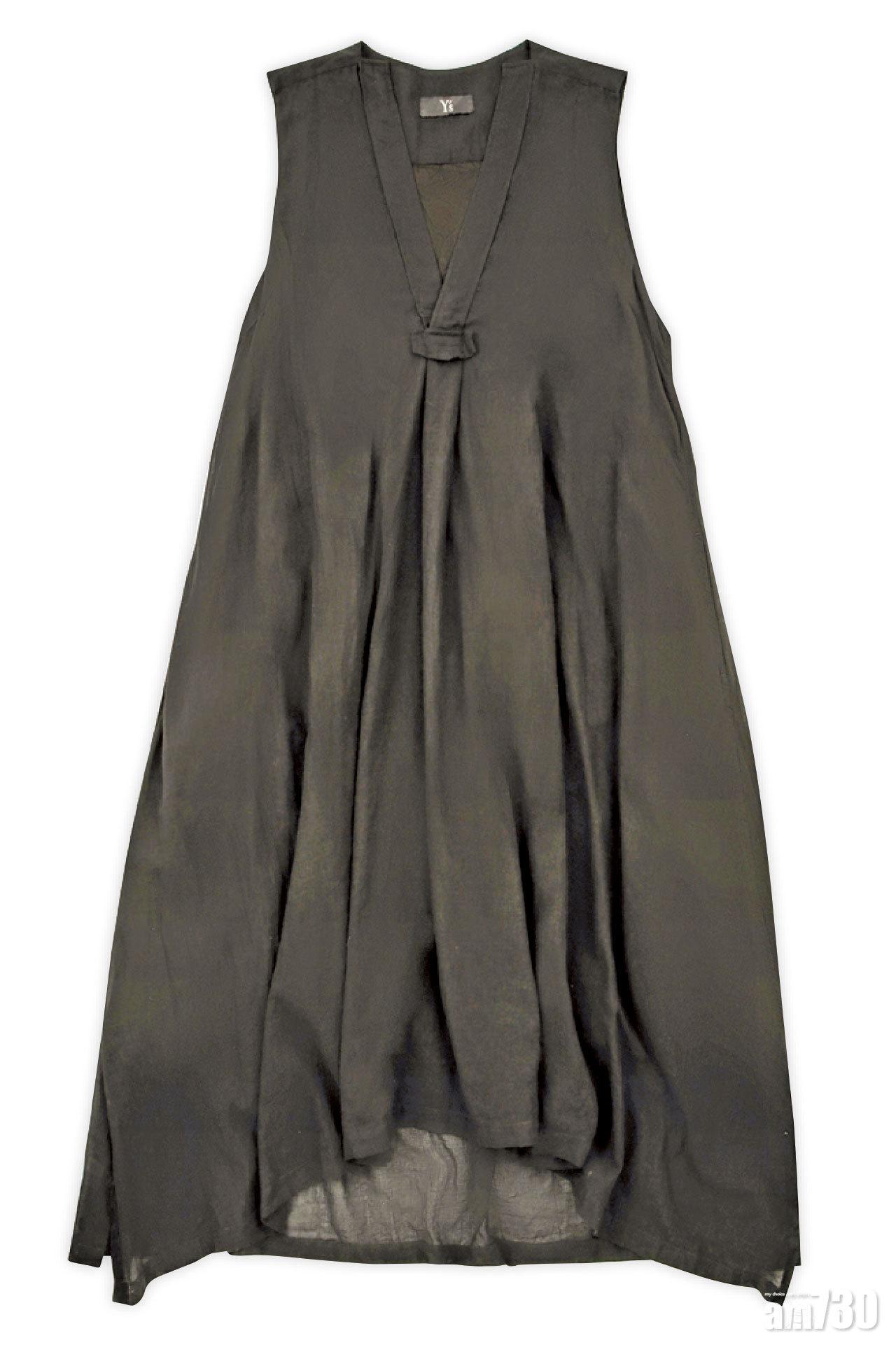 黑色純棉vest dress $5,499(A)