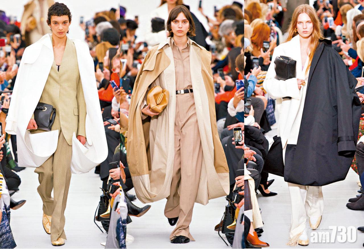 Céline 18春夏,單係雙層folded乾濕褸同西裝褸,idea已經拋離其他設計師九條街,可以直入「妙詩吟」級數。