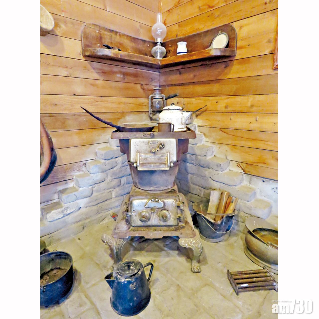 Fielding Garr牧場的古民居。