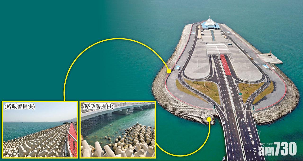 路政署指,現時大橋與施工圖設計一致,無地方需要修補。