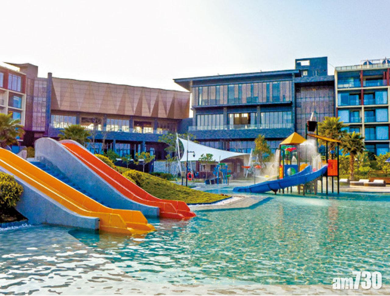 香水灣富力萬豪酒店具備多種水上遊玩設施,適合一家大小玩個痛快。