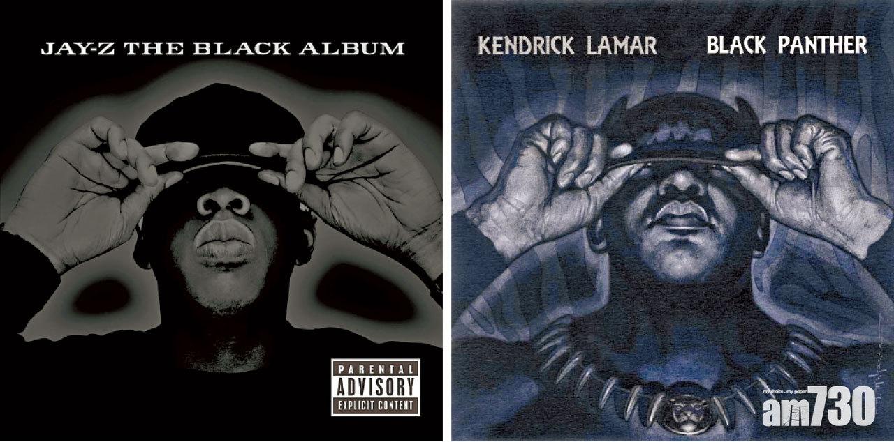 網友發揮創意,將本來是Jay-Z的《Black Album》專輯封面改頭換面,變成Kendrick Lamar的《Black Panther》。