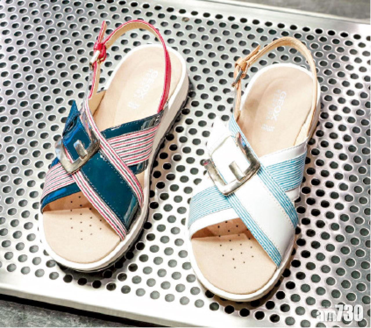 夏日容易配襯的露趾涼鞋。($1,199)