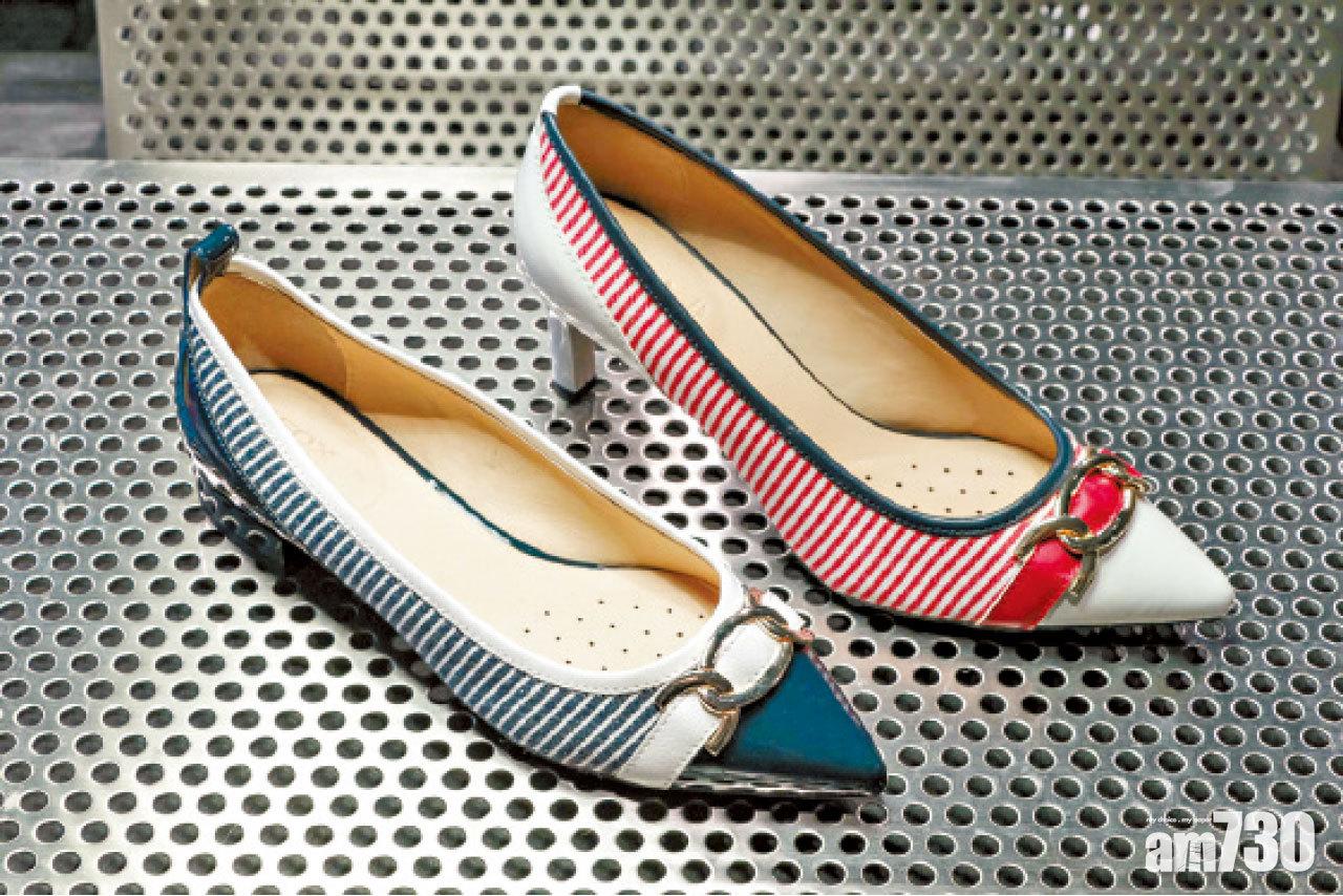 夏日大熱的marine look,帶點復古風格兼纖巧流麗。(左$1,499、右$1,399)