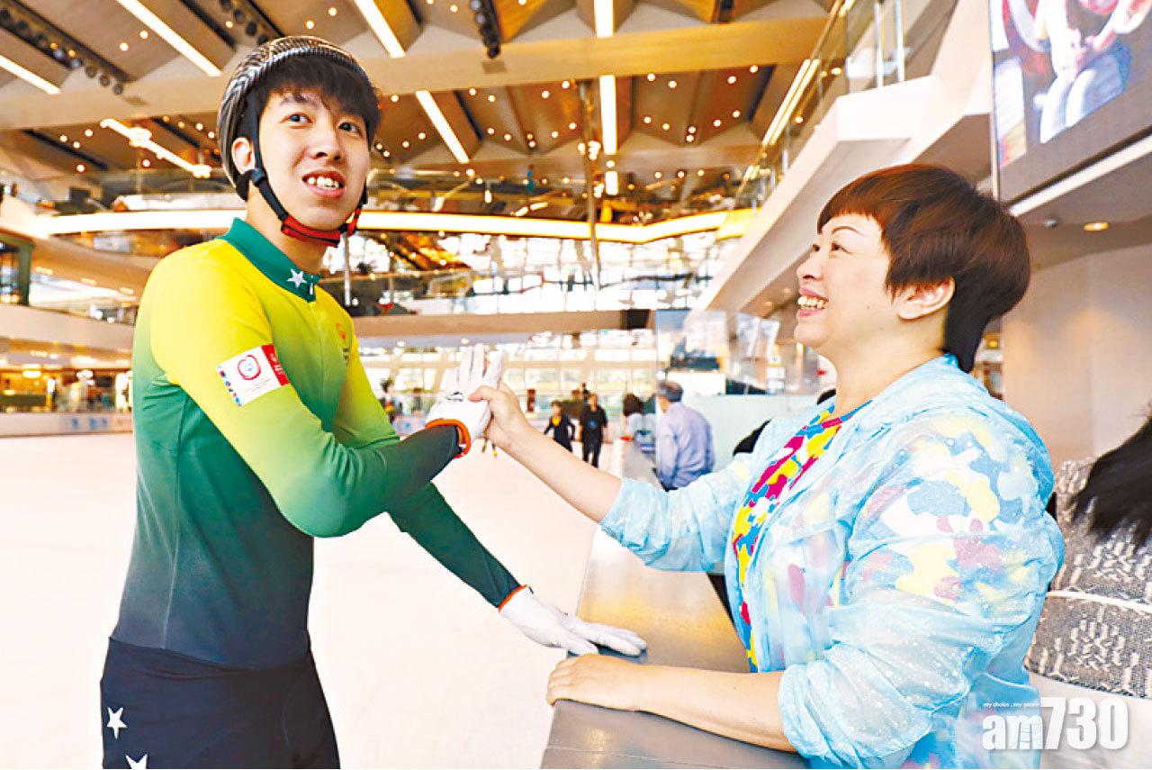 余媽媽一直鼓勵Matthew參與不同活動，希望讓他有正常的社交。