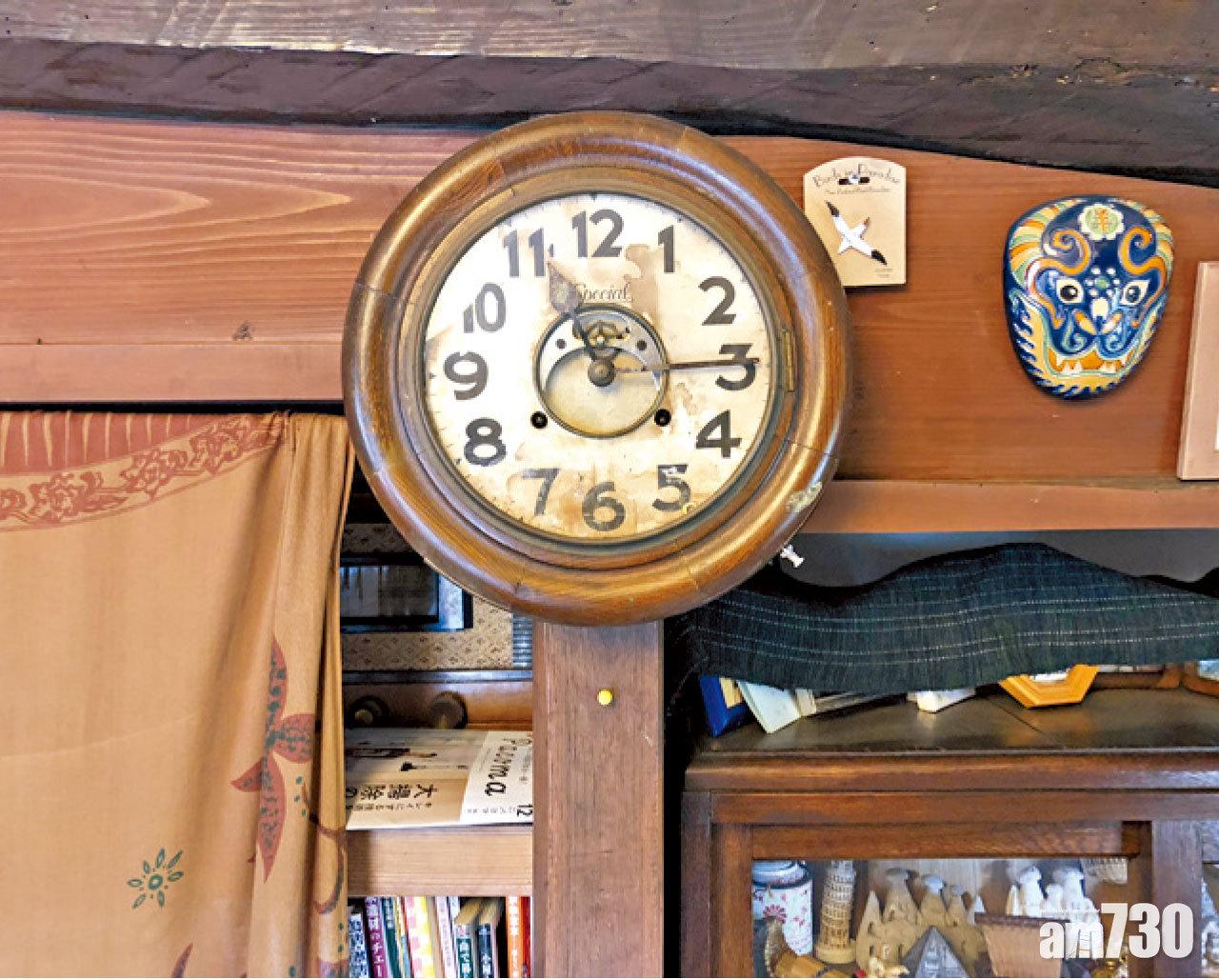 逾百年的古民家之宿,內裡不少古舊的家居用品。