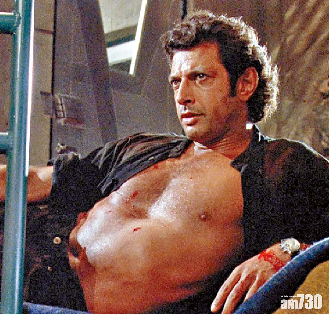 25年前的謝夫高林拔,搶鏡過主角Sam Neill。