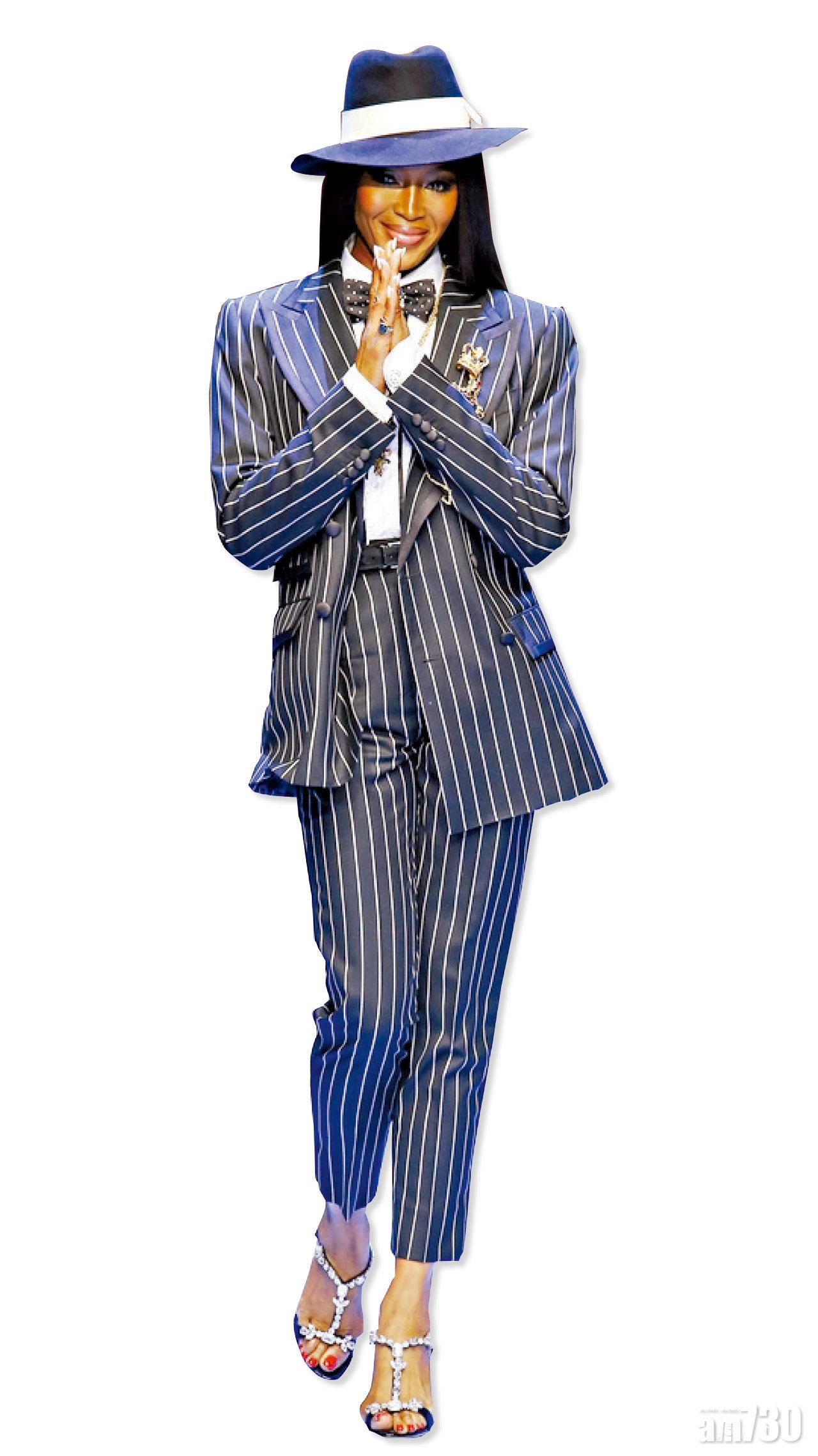 「黑珍珠」Naomi Campbell及Monica Bellucci。