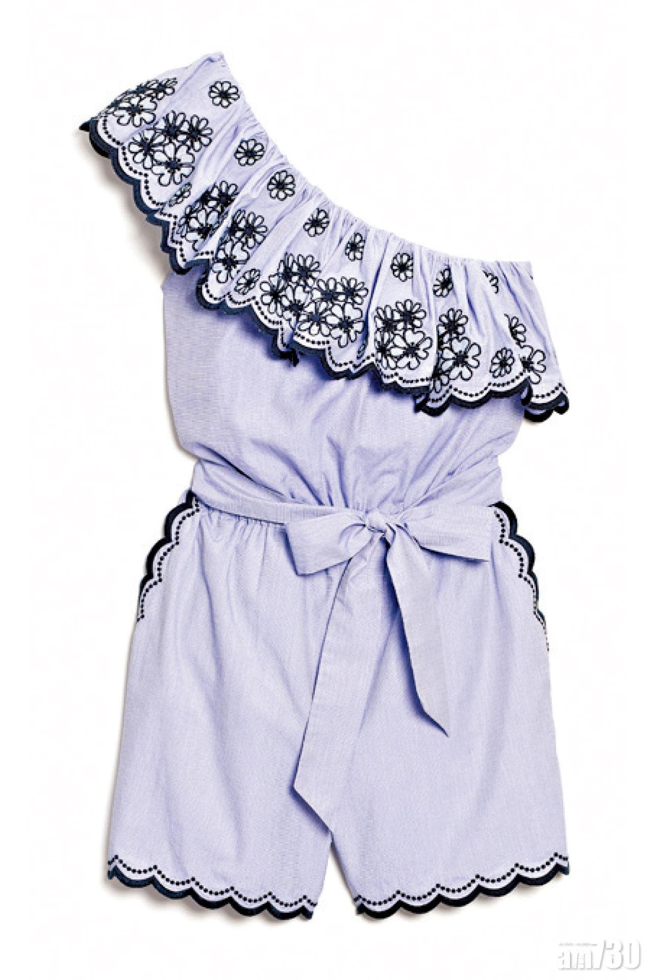 Daisy Embroidered Romper。($2,800,Kate Spade)