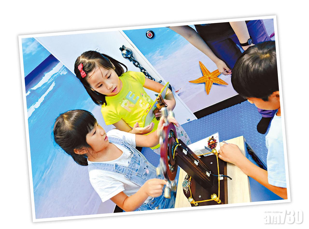 密室分三種難度,這是「金銀島」密室的海盜船。