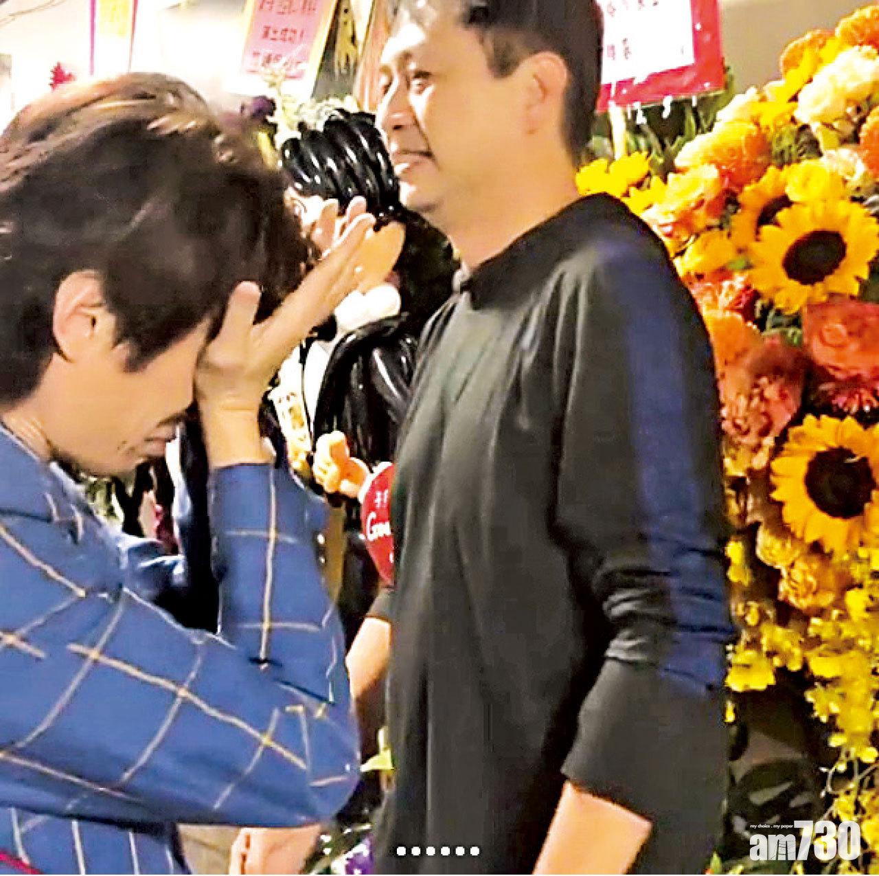 子華見到林祖輝的到來,非常激動。