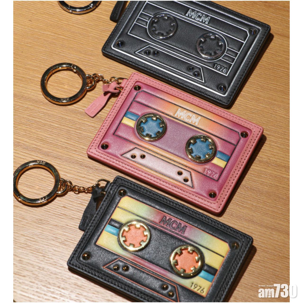 ■Cassette匙扣卡片套$1,800。