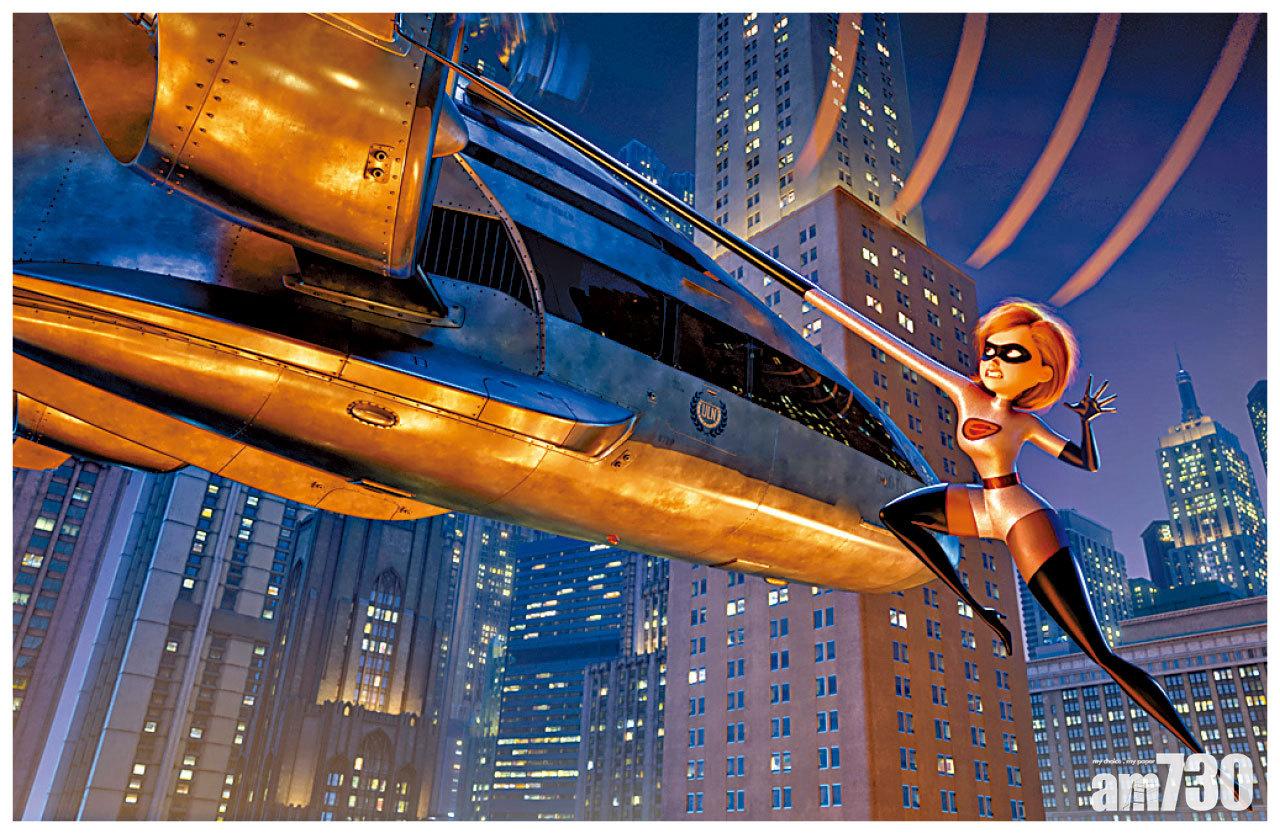 今集彈弓女俠「主外」,負責保衛地球打壞人。