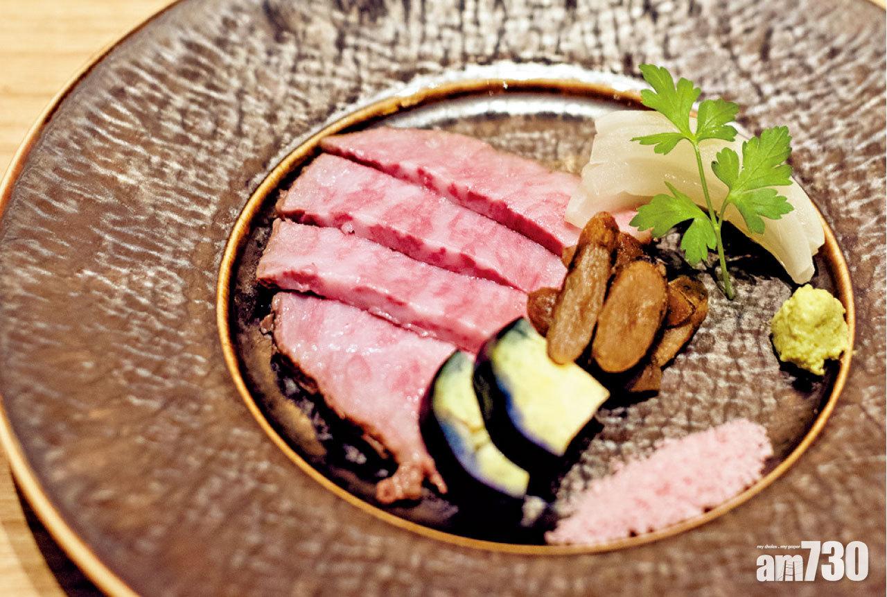 02.慢火烤宮崎牛西冷凍食。