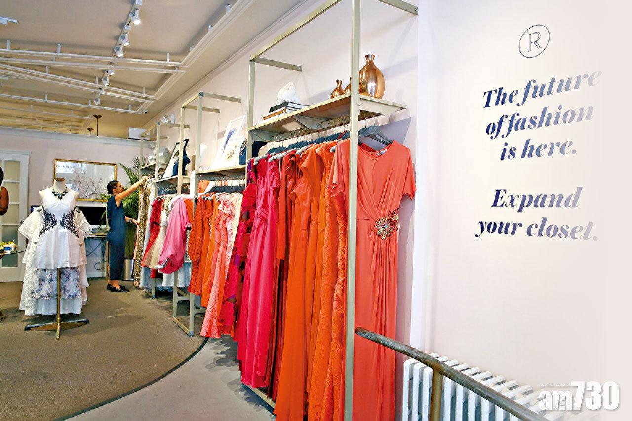 Rent The Runway口號之一,是時裝的未來。