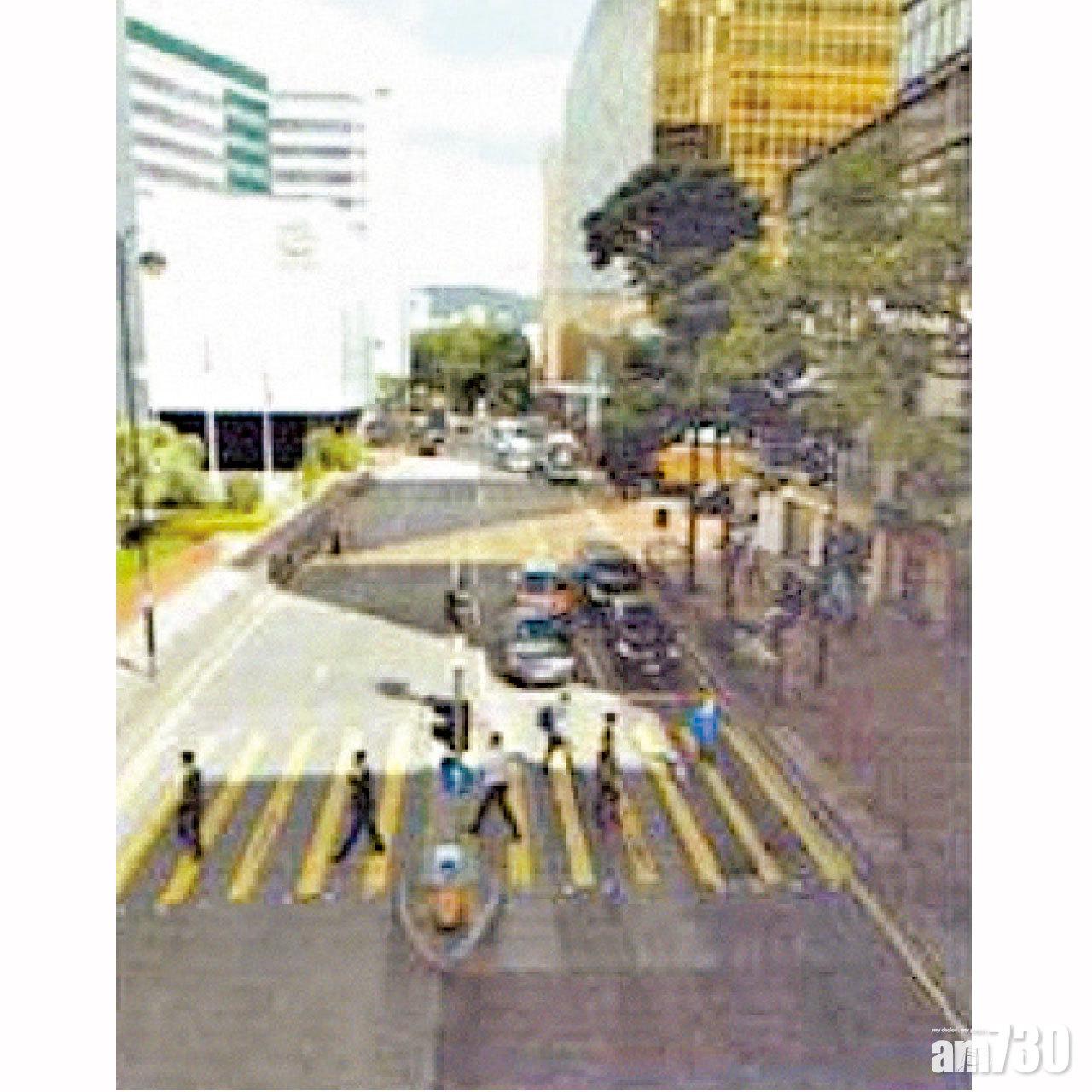 科學館道北行近科學館廣場為違規黑點。