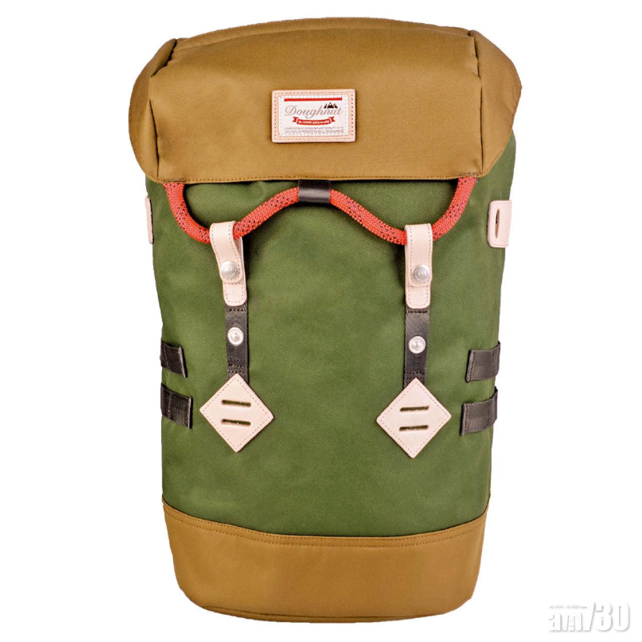 Editor’s choice
軍綠拼芥辣黃背囊 $540 (a)