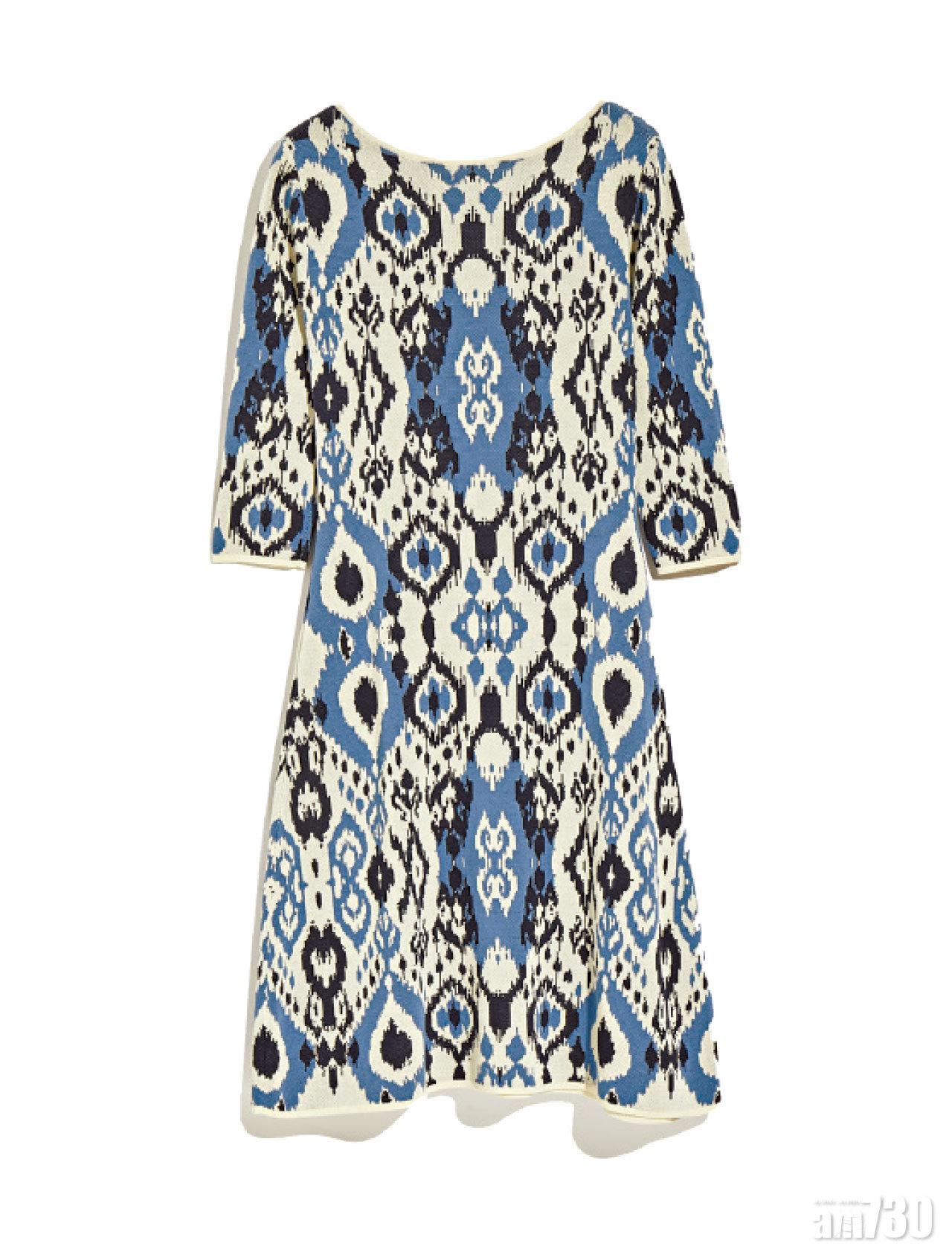 藍白民族圖案dress $2,980(A)