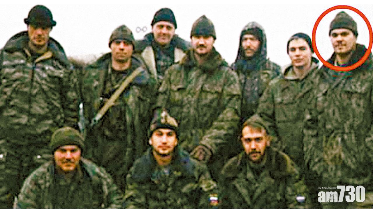 切皮加(紅圈)曾參與車臣戰事。(互聯網)