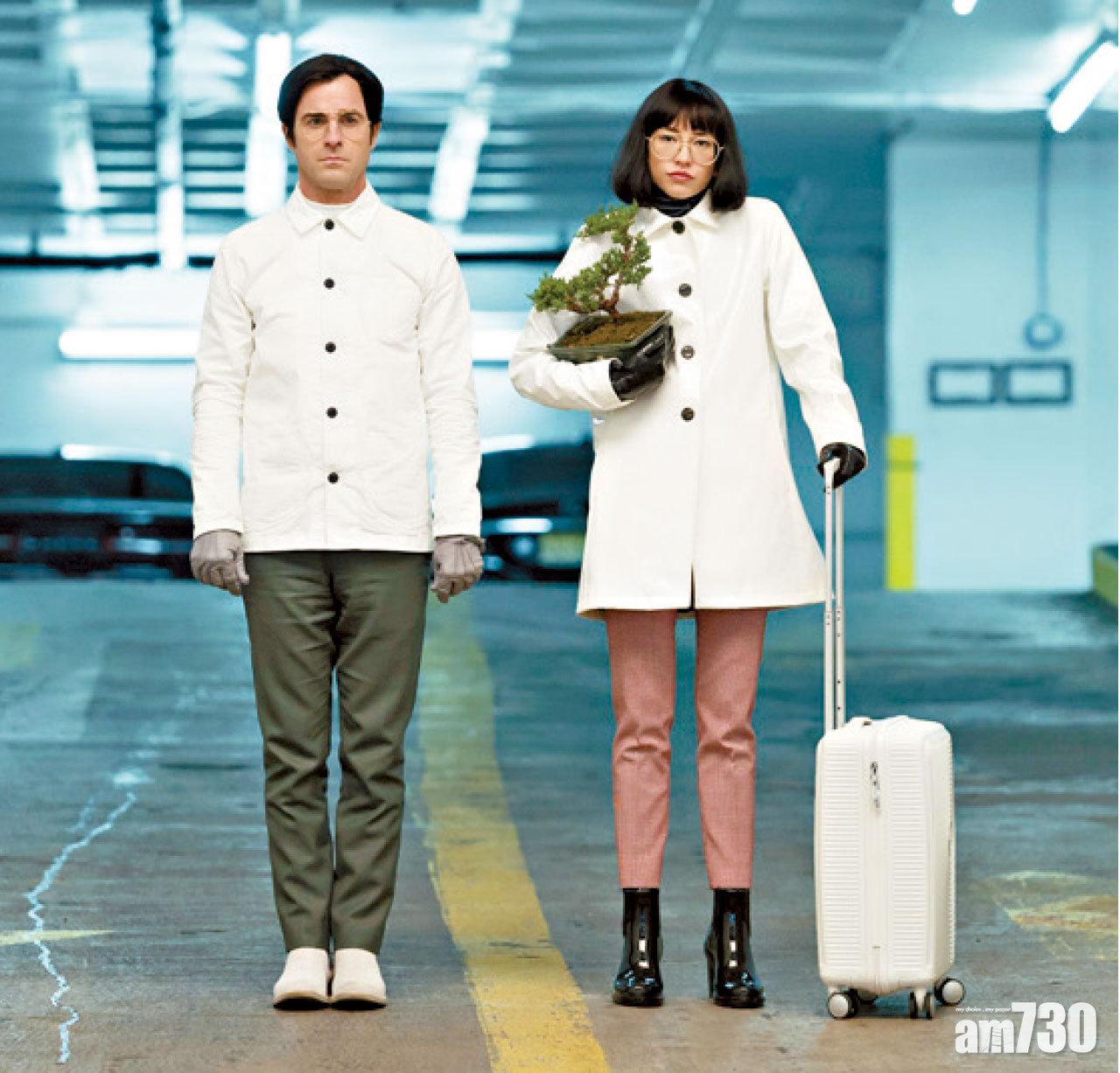 亦是演瘋狂科學家的日籍演員Sonoya Mizuno造型諧趣,她跟Justin Theroux的對手戲,反而是全劇最好看的地方,有點cult味,妙不可言。