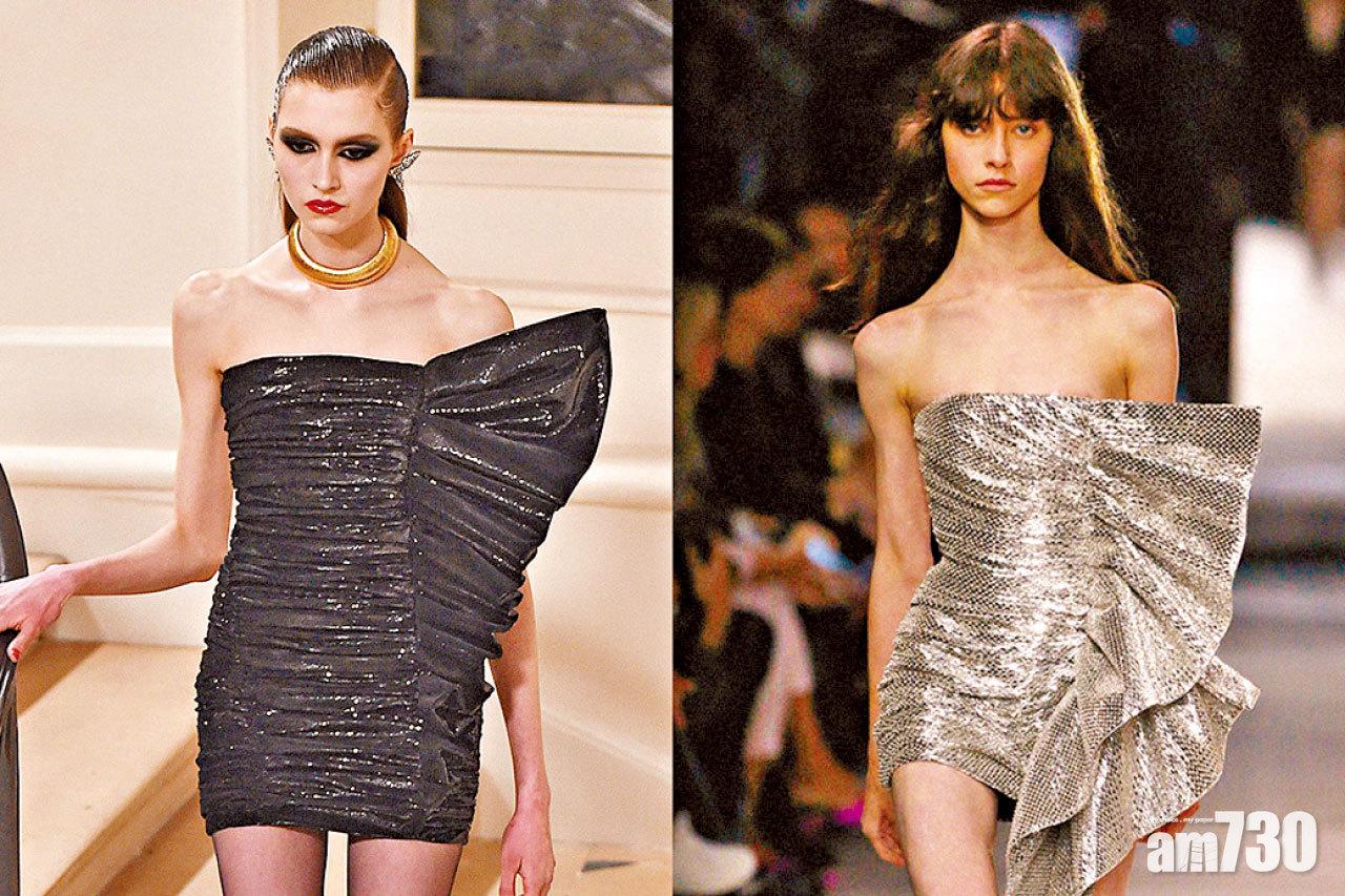 Hedi是否One Trick Pony其實根本不用拗,有圖有真相。左:Saint Laurent FW16,右:Celine SS19
