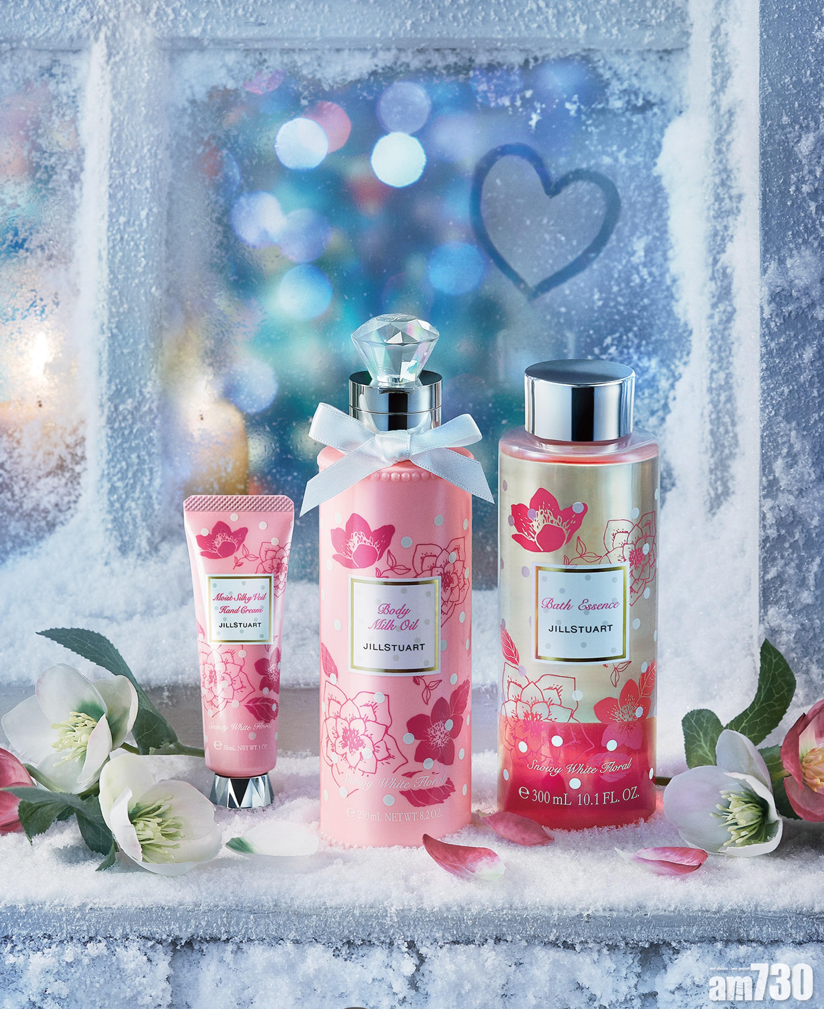 聖誕系列另有彌漫鳶尾花及香莢蘭甜香的RELAX Collection,包括bath essence、body milk oil及hand cream。$85至$210