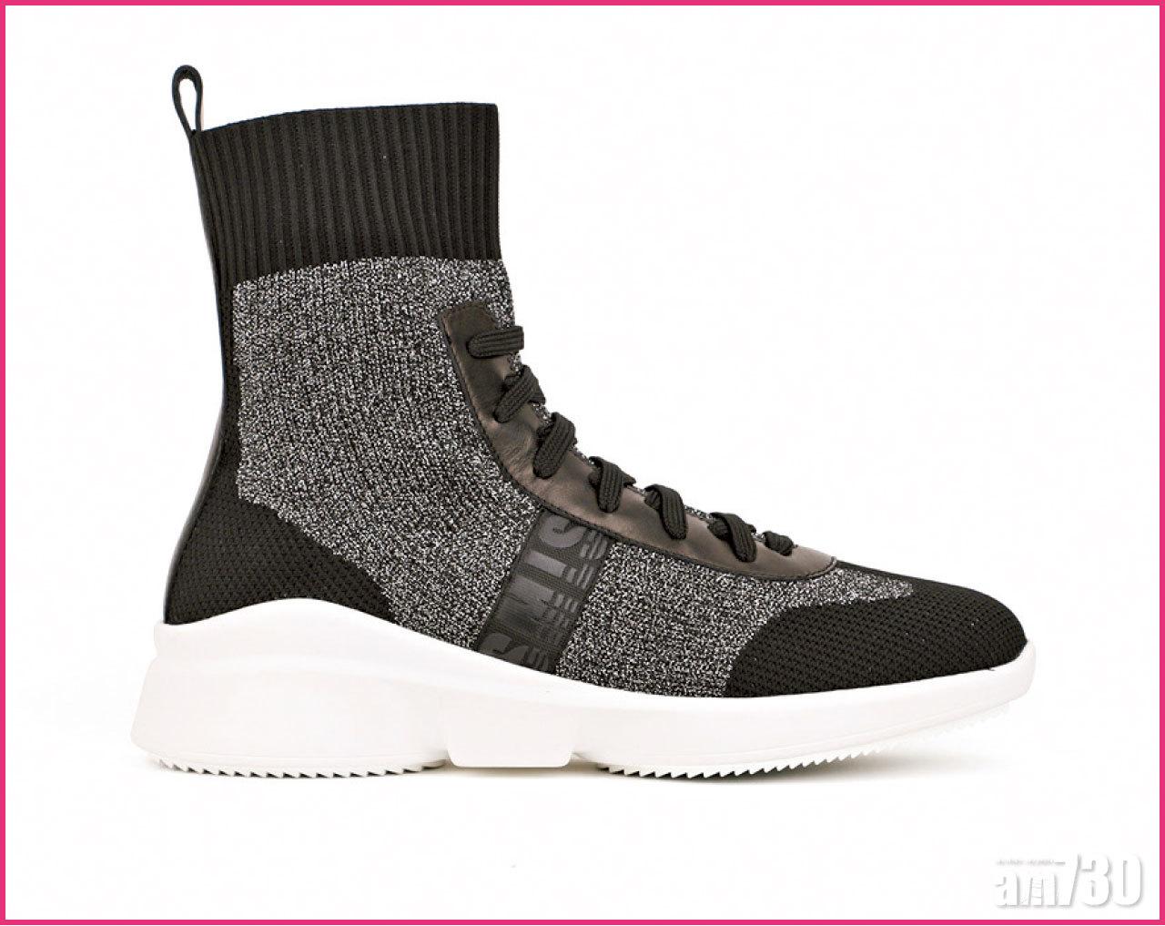 銀黑襪筒編織厚底sock sneakers
$1,299 (a)