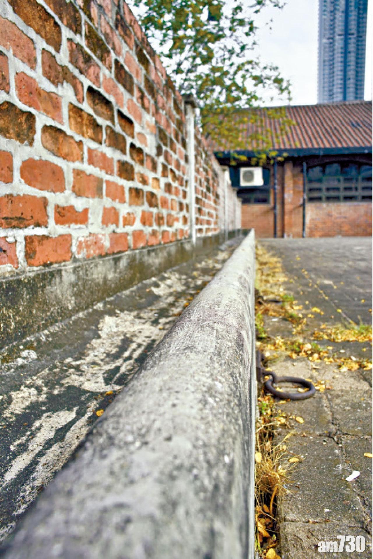 牛棚現址仍保留下飼牛之餵槽及繫環。