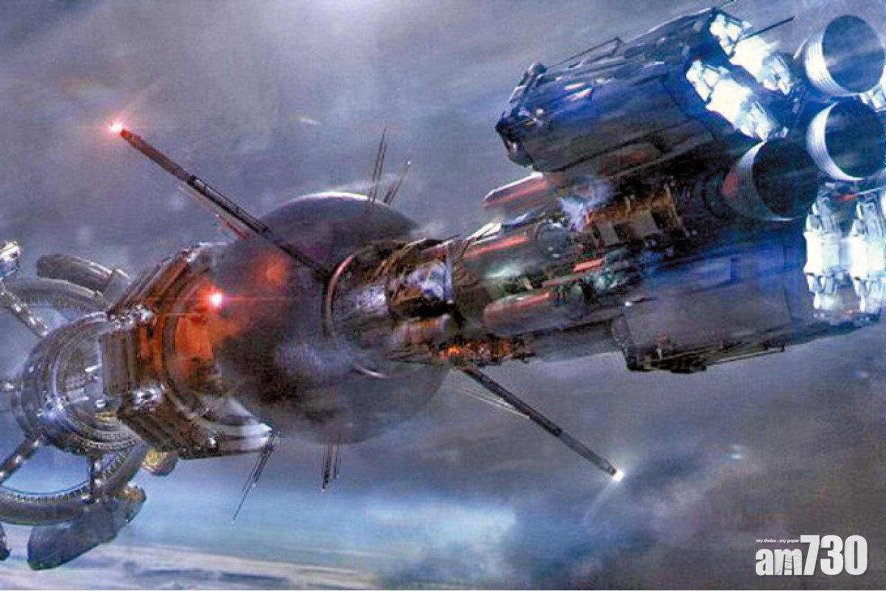 劇中太空船艦Nightflyer造型,不過不失。