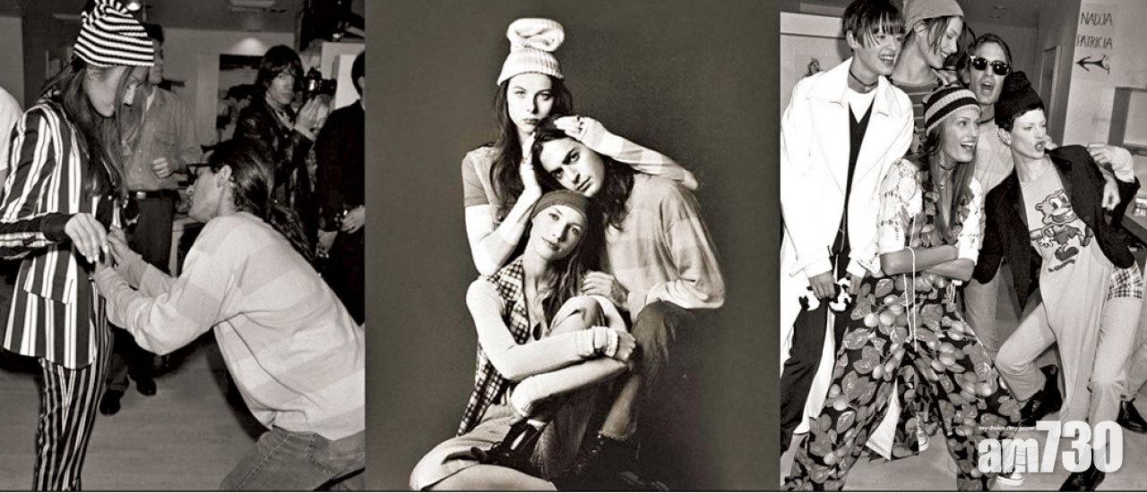 Marc Jacobs為Perry Ellis設計的1993年Grunge系列。