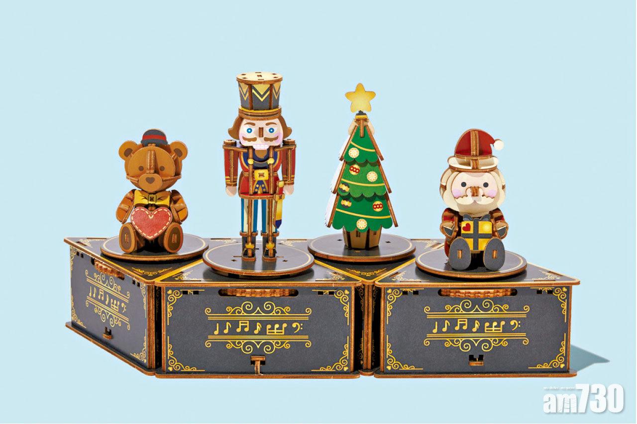 JIGZLE DIY木製音樂盒拼圖