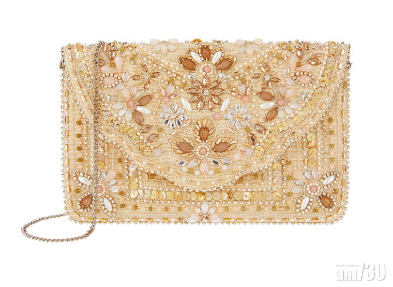 淡金色閃石chain bag $310 (a)