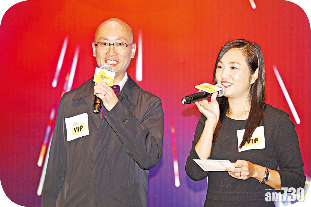 《am730》副社長李相雄先生(左)及《mameshare》創辦人鄧明儀女士