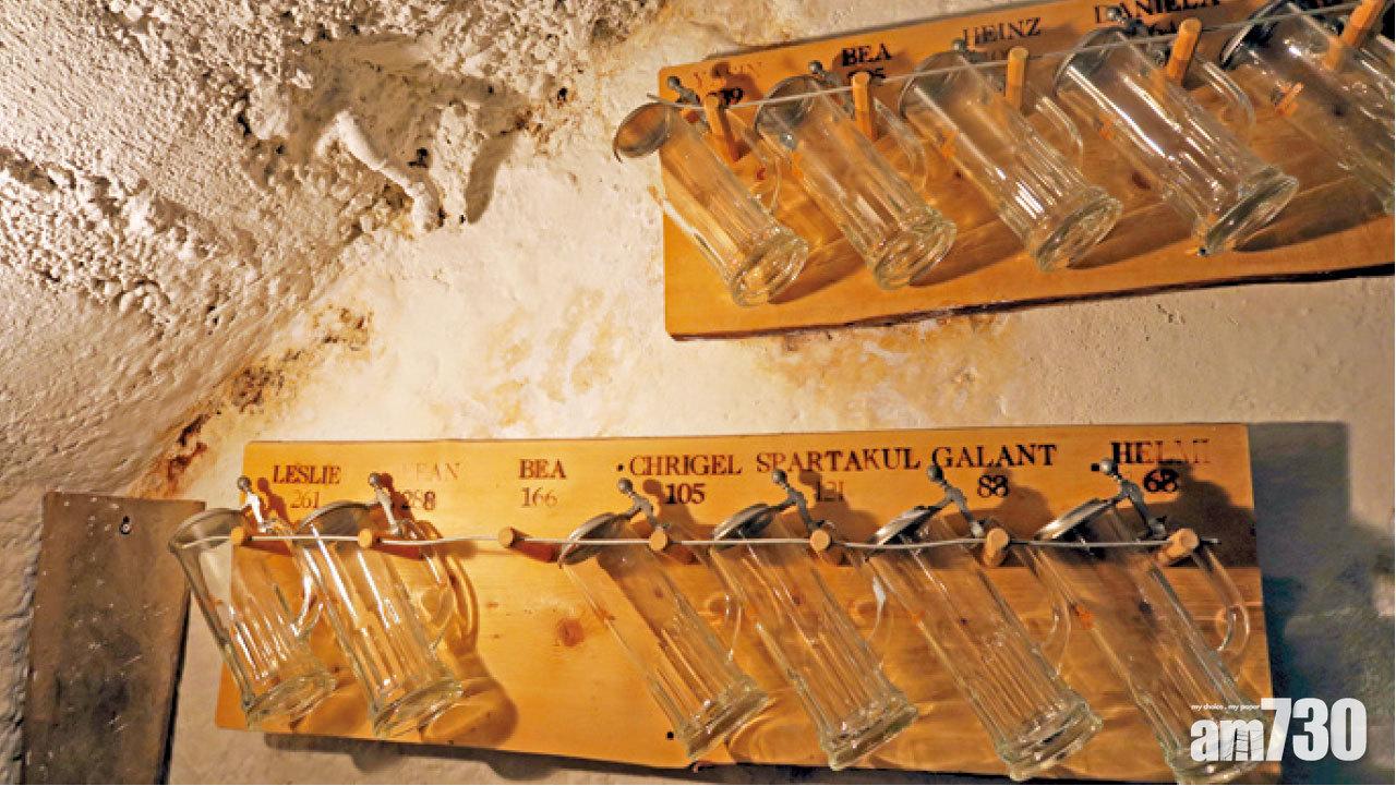 達沃斯Monstein村,手工啤酒莊BierVision的地下酒窖。