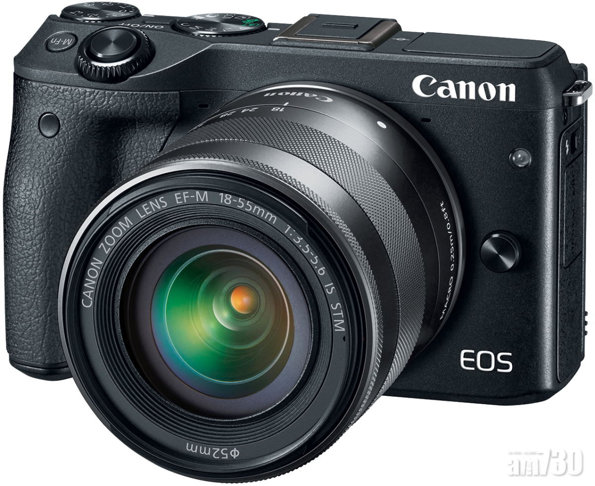 外形與Canon M系列無反相機相似。