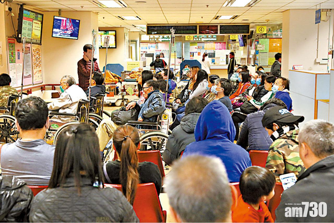 香港醫療系統瀕臨崩潰。(資料圖片)