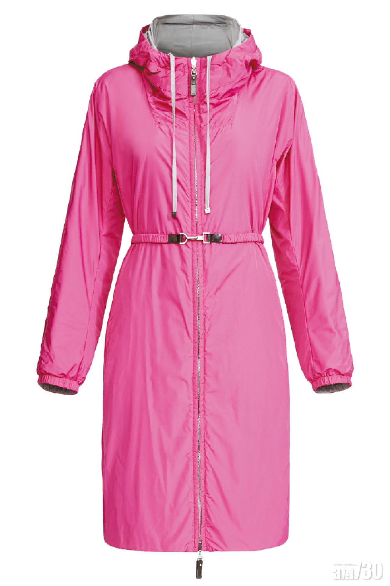 粉紅色束腰尼龍
long coat $10,880(G)