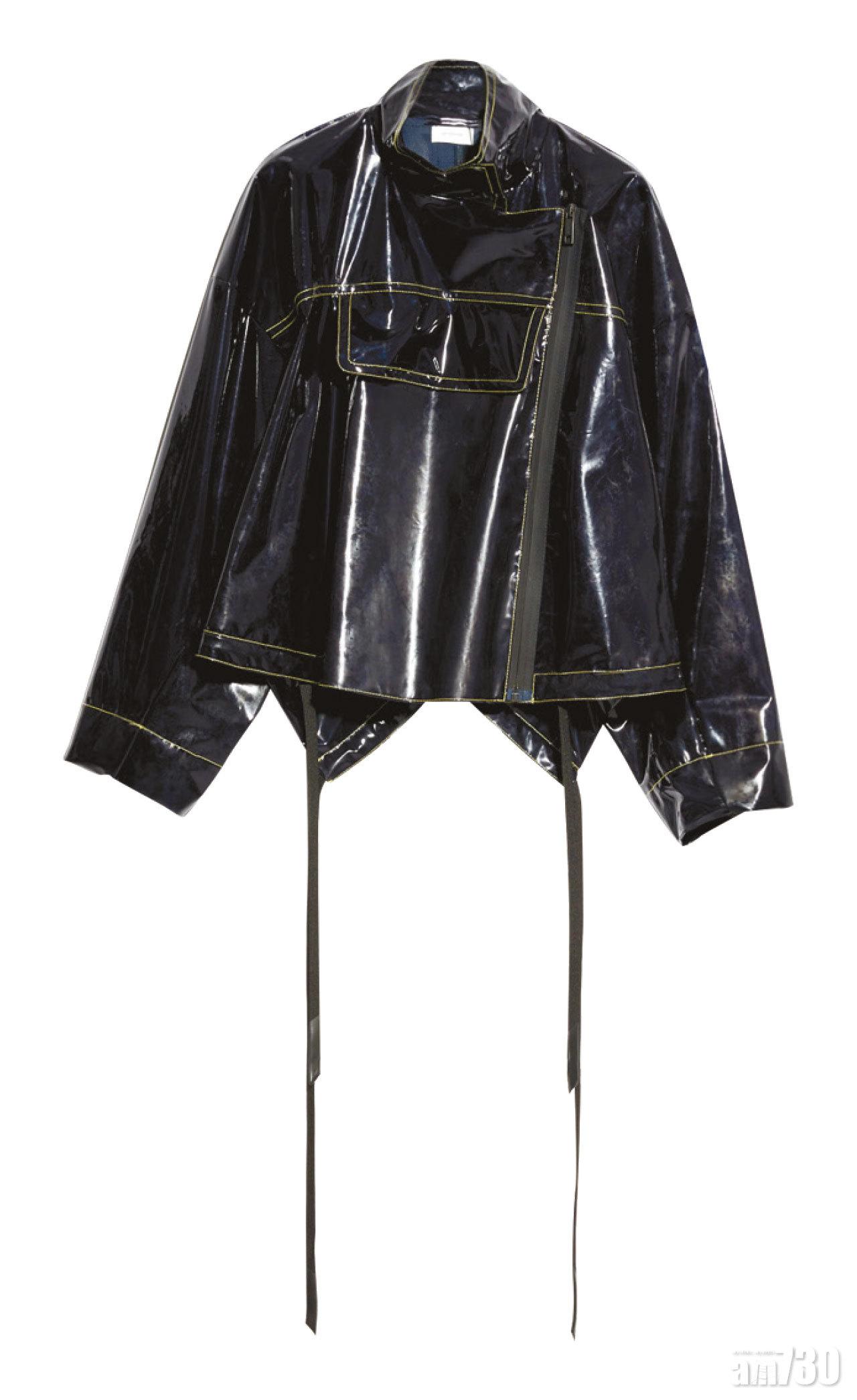 黑色PVS parka jacket $5,080(F)