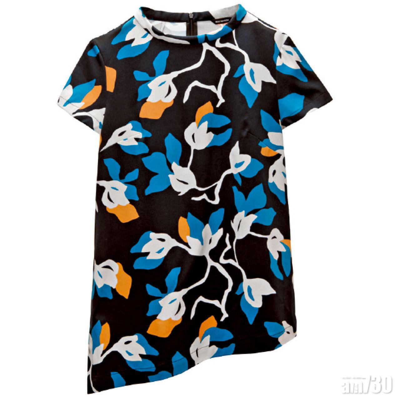 Katleija圖案以樹木枝節自然伸展及交疊的形態作藍本,表達渴望出走與成長,不規則剪裁為T恤添亮點。TBC