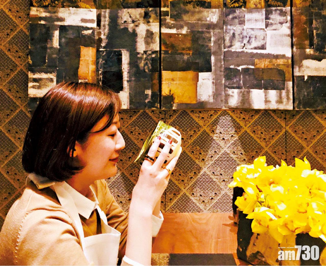 以抹茶及和果子的終結的鐵板燒,使整個餐飲經驗更窩心。