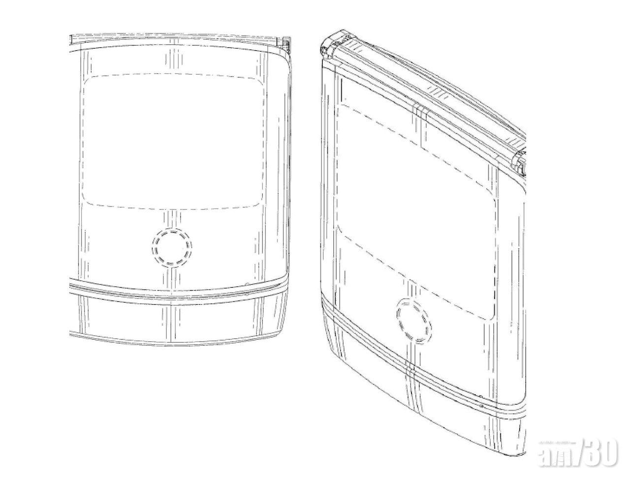 機背擁有尺寸較小的次屏幕。