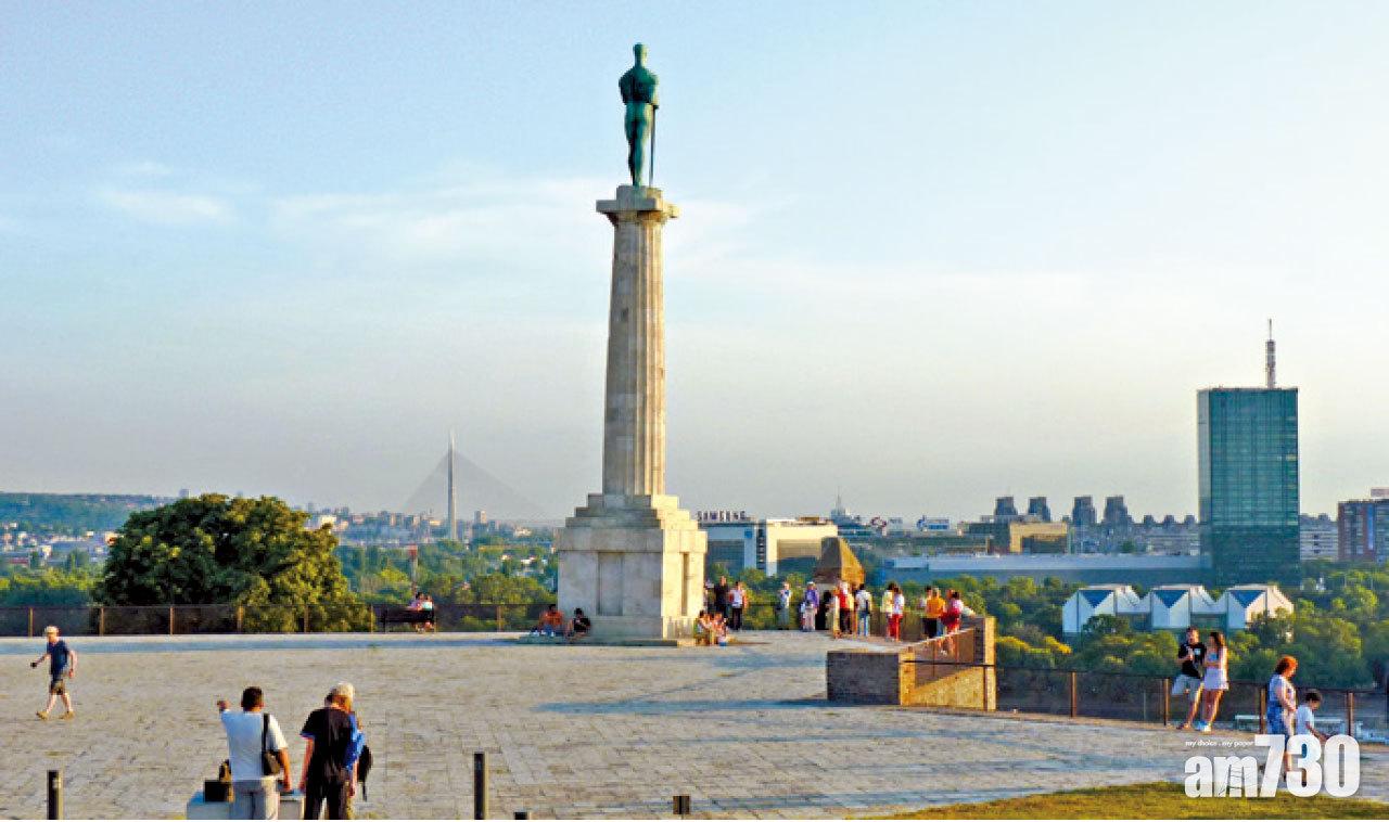 《勝利者》塑像,是公園最著名的雕塑。