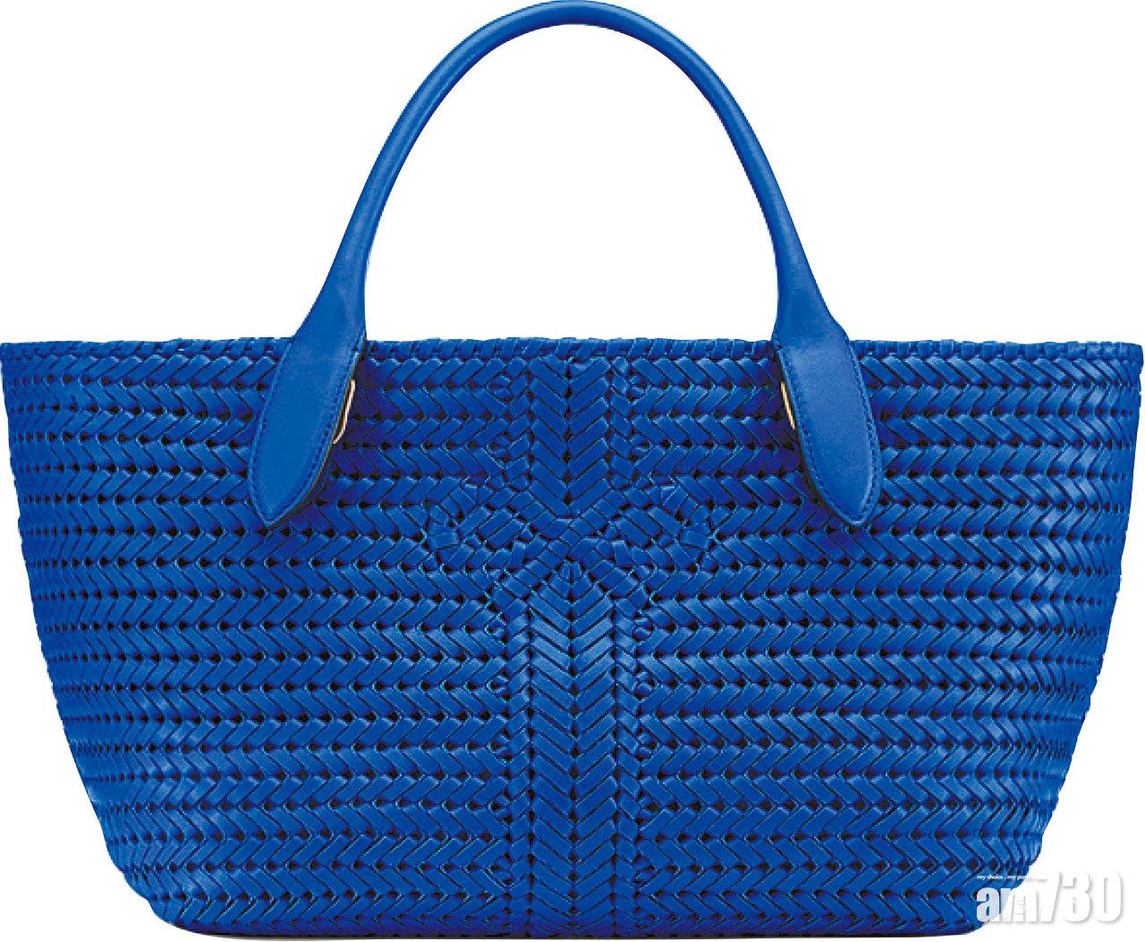 藍色織皮綴蝴蝶結
handbag $10,100(A)