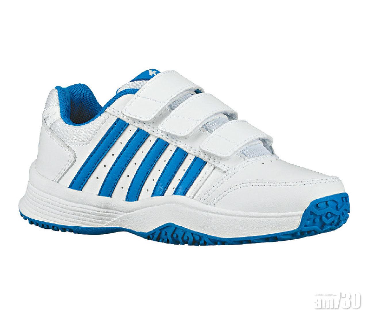 彩藍x白色波鞋 $399 (b)