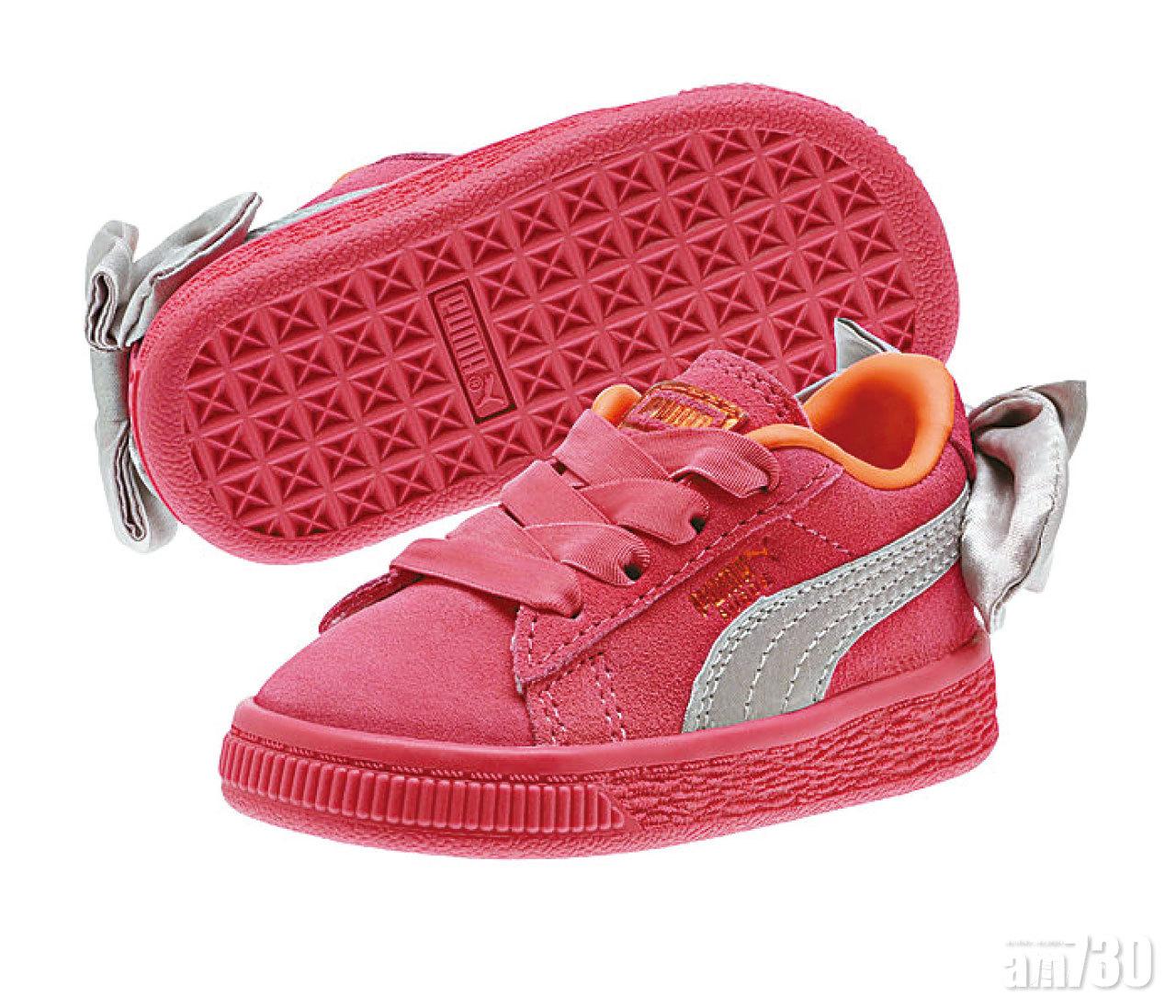 桃紅紅蝴蝶結波鞋 $349 (a)