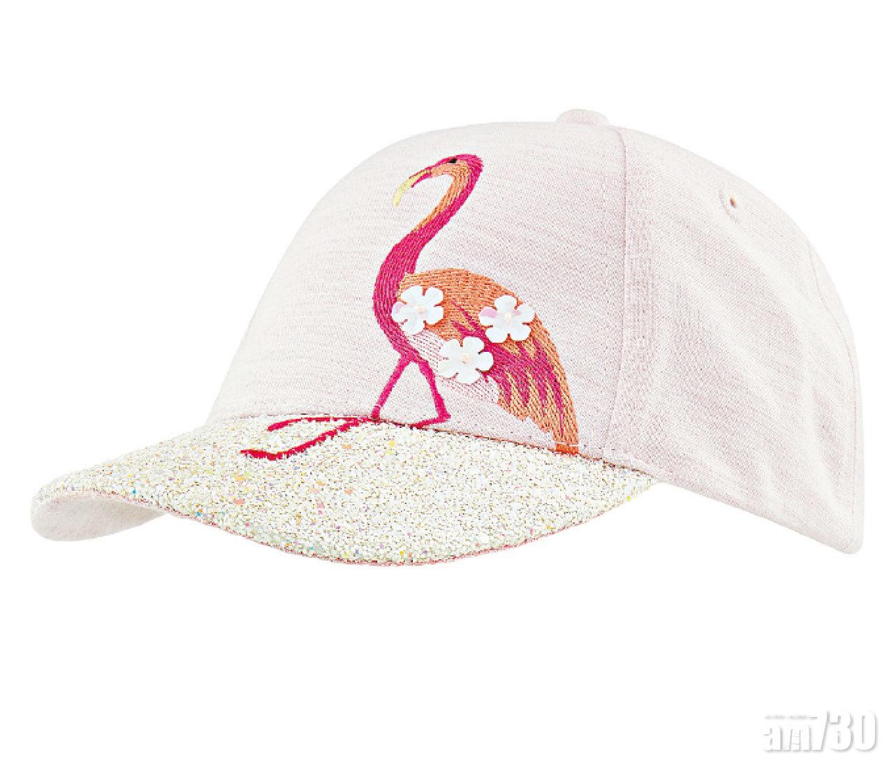 紅鶴刺繡cap帽 $160 (e)