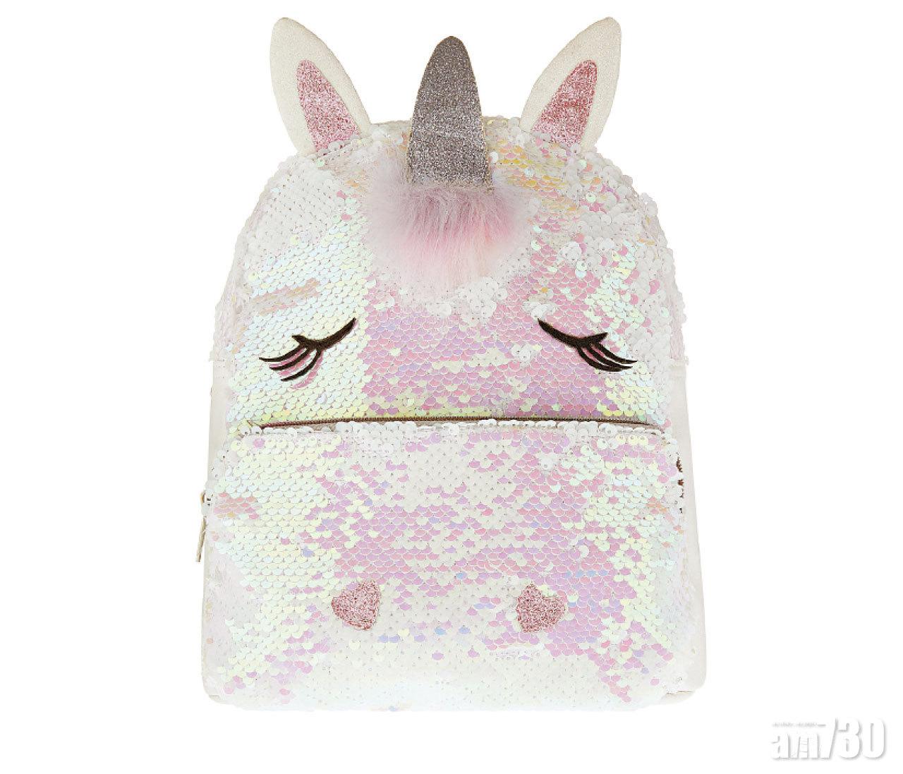 Editor’s choice
幻彩閃片獨角獸背囊 $355 (d)