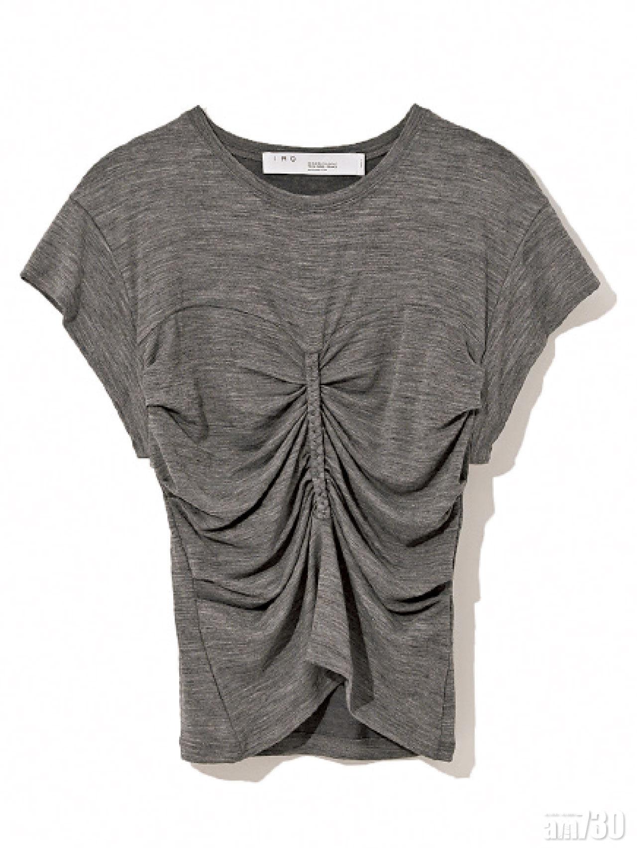 灰色draped cut top $1,499(B)